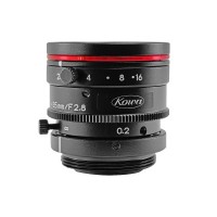 Kowa LM3JC10M 2/3" 3.7mm F2.8 Manual Iris C-Mount Lens, 10 Megapixel Rated