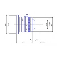 3.5mm F1.6-Close Manual Industrial Lens